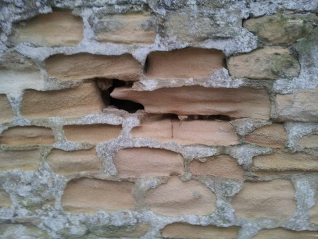 Hard cement pointing causes damage to the fabric of buildings